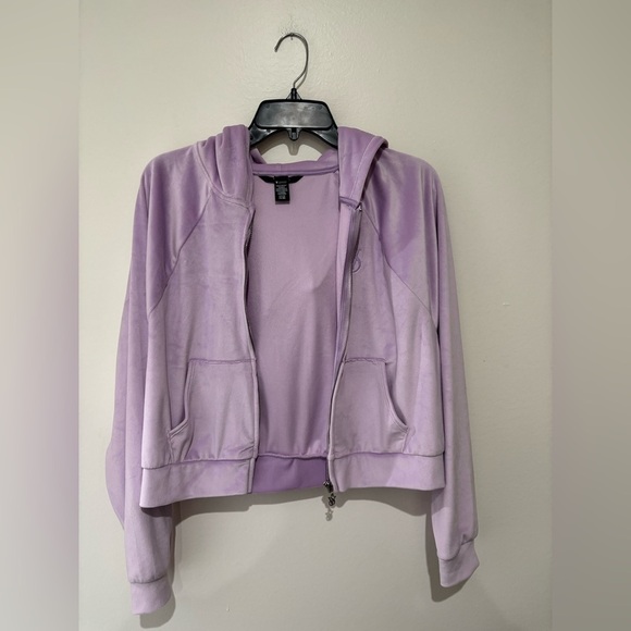 Victoria's Secret Jackets & Blazers - Victoria’s Secret Purple Zip Jacket size small